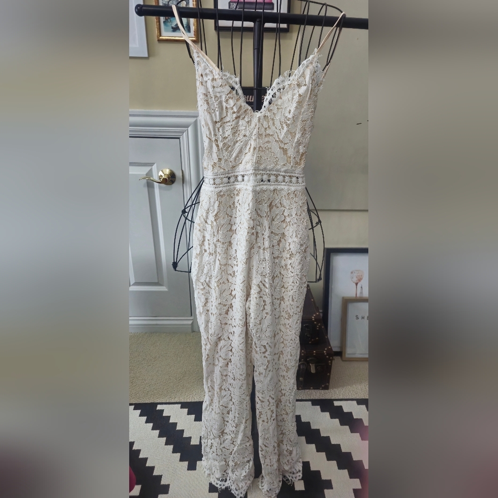 BRAND NEW Lace Pant Jumpsuit